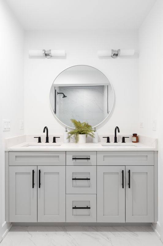 Design with Floating Vanity